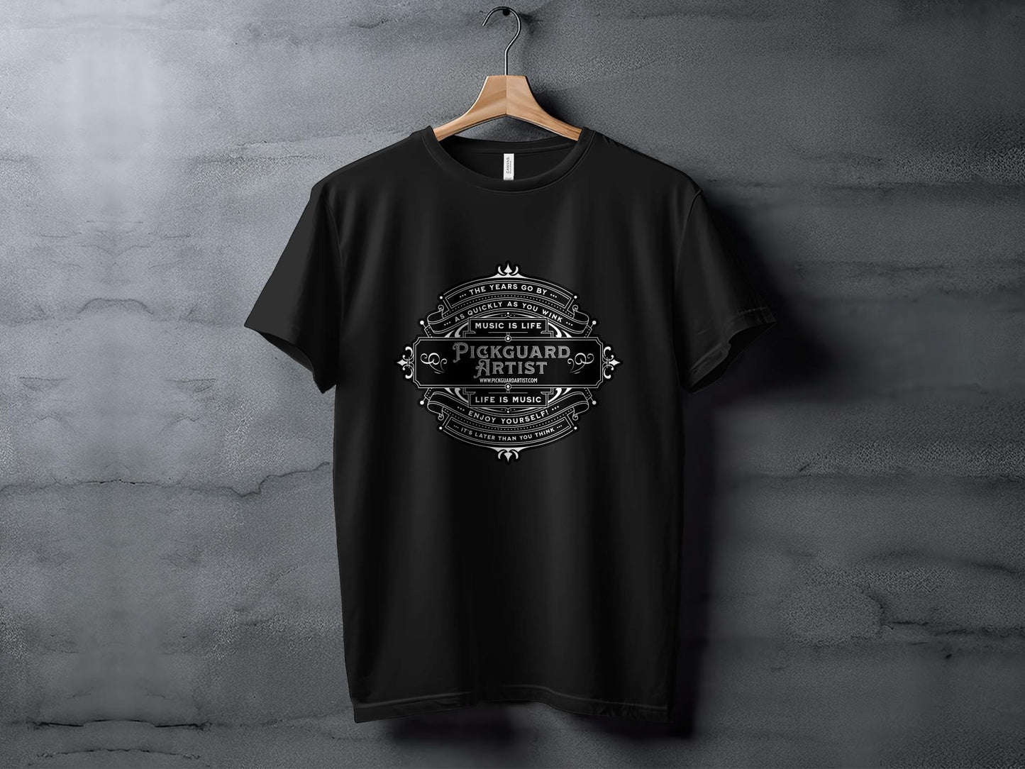 Vintage Music Lover T-Shirt, Pickguard Artist Graphic Tee, Unique Musician Gift Idea